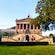 An imperial staircase leading up to the columned entrance of the Old National Gallery in Berlin
